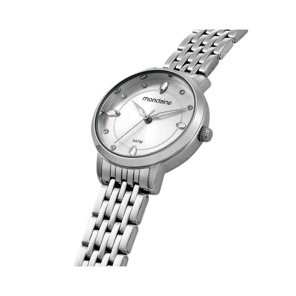 Relógio Mondaine Prata Feminino 32336L0MVNE3 Prata 5