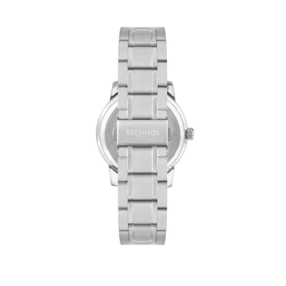 Relógio Technos Militar Prata Masculino 2115UCB/1N Prata 3
