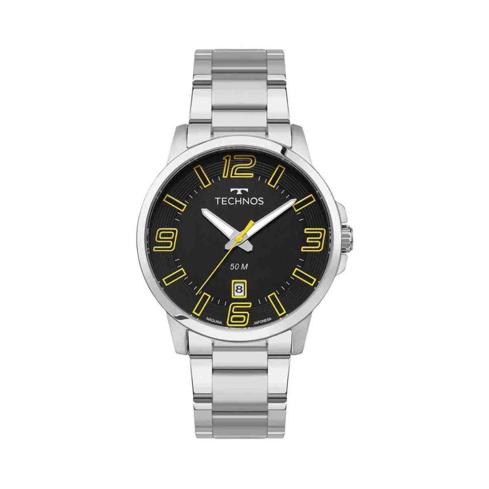 Relógio Technos Racer Prata Masculino 2315LBA/1Y