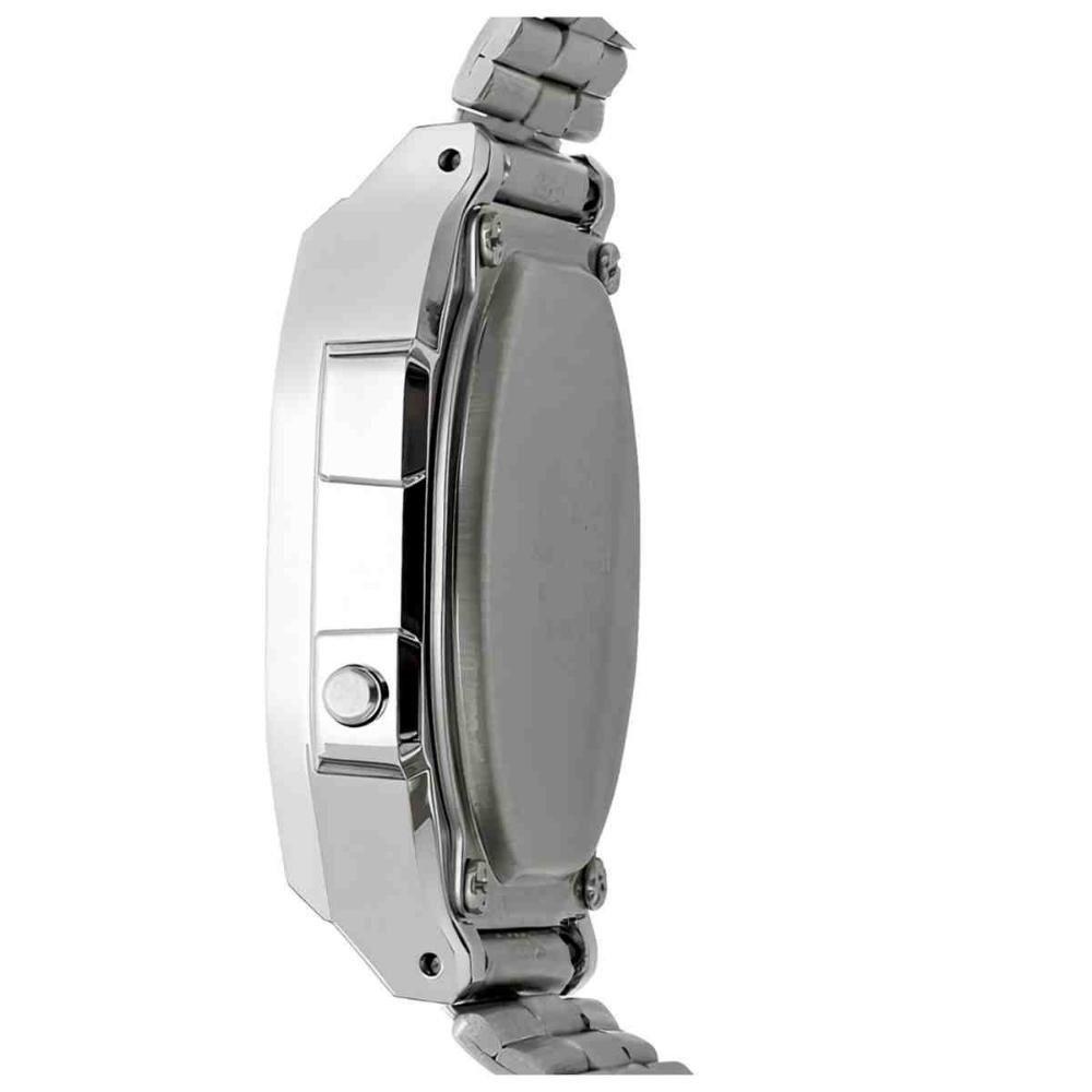 Relógio Casio Vintage Prateado/Bordô Unissex A168WA-5AYDF-SC Prata 3