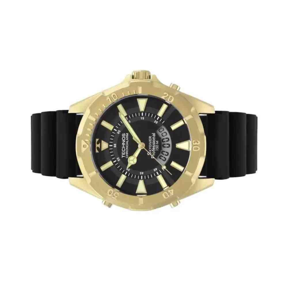 Relógio Dourado Masculino Technos Skydiver WT2050AD/2P Dourado 2