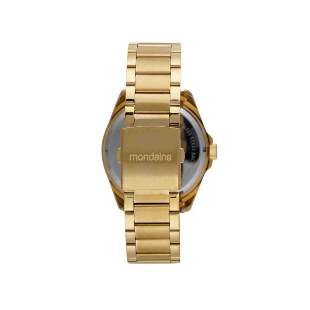 Relógio Mondaine Dourado Masculino 32653GPMVDE1 Dourado 3