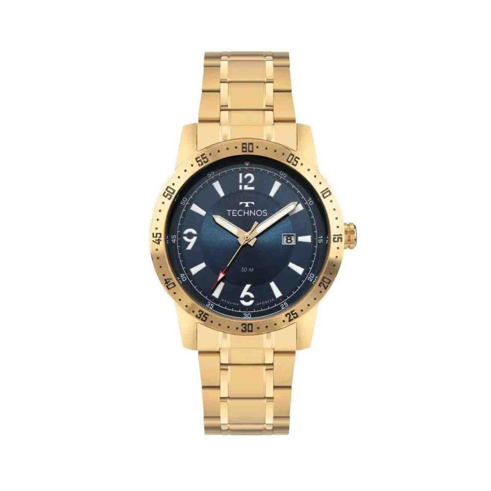 Relógio Technos Militar Dourado Masculino 2115UCC/1A