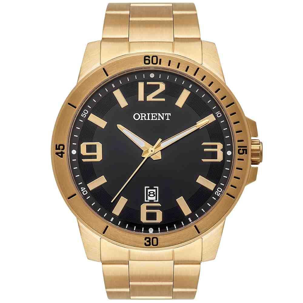 Relógio Orient Dourado Masculino MGSS1234 P2KX