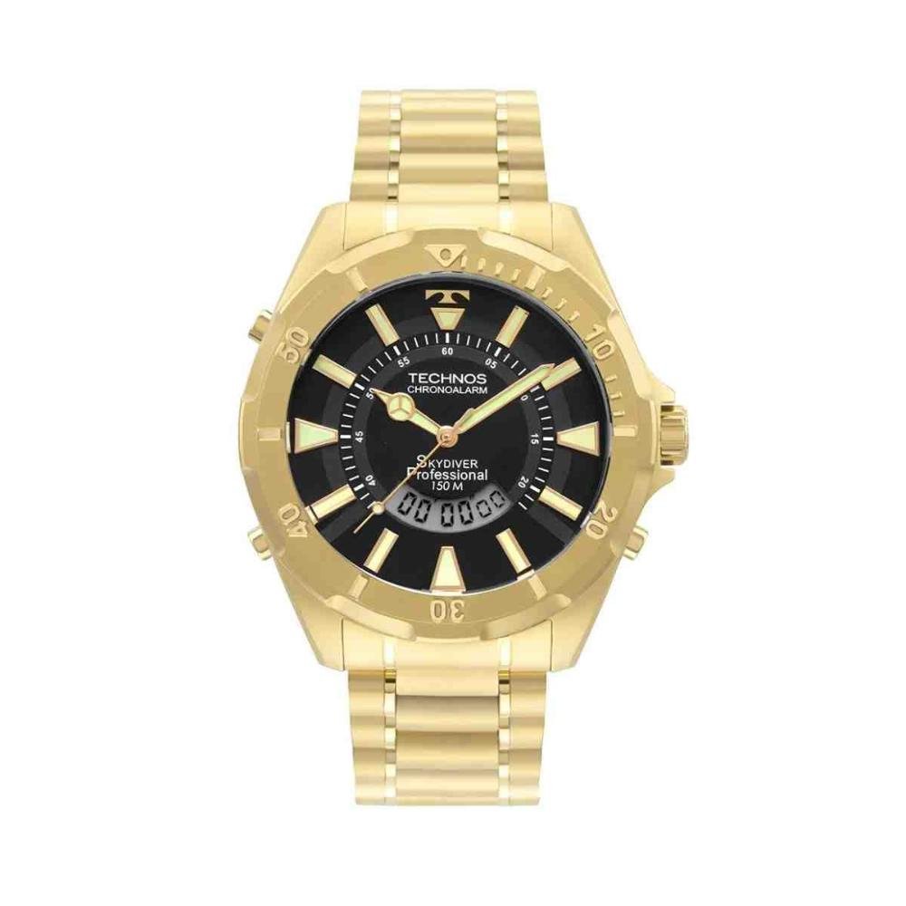 Relógio Technos Skydiver Dourado Masculino WT205FLN/4P 