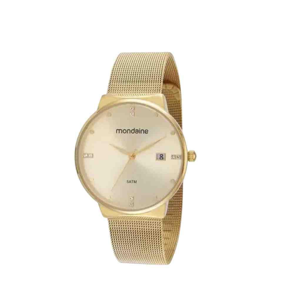 Relógio Mondaine Dourado Feminino 32349LPMVDE1
