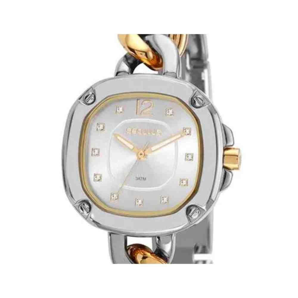 Relógio Bicolor Feminino Seculus 77111LPSVBB3 Prata 3