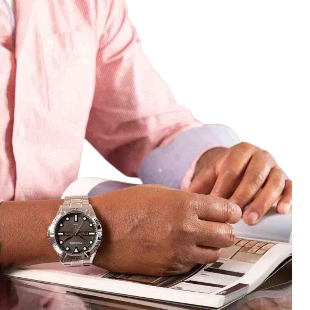 Relógio Mondaine 3D Prata Masculino 32558G0MVNE3  Prata 4