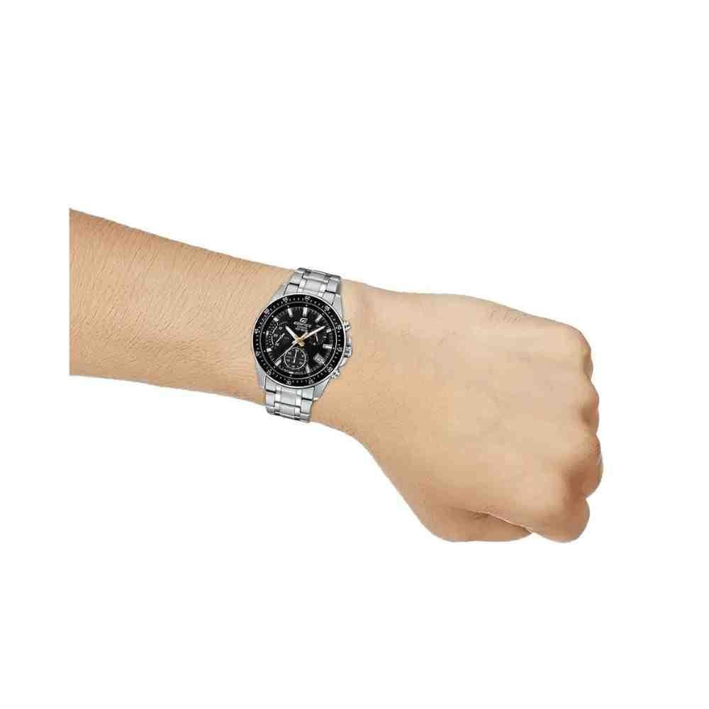 Relógio Casio Edifice Prata Masculino EFV-540D-1A9VUDF Prata 4