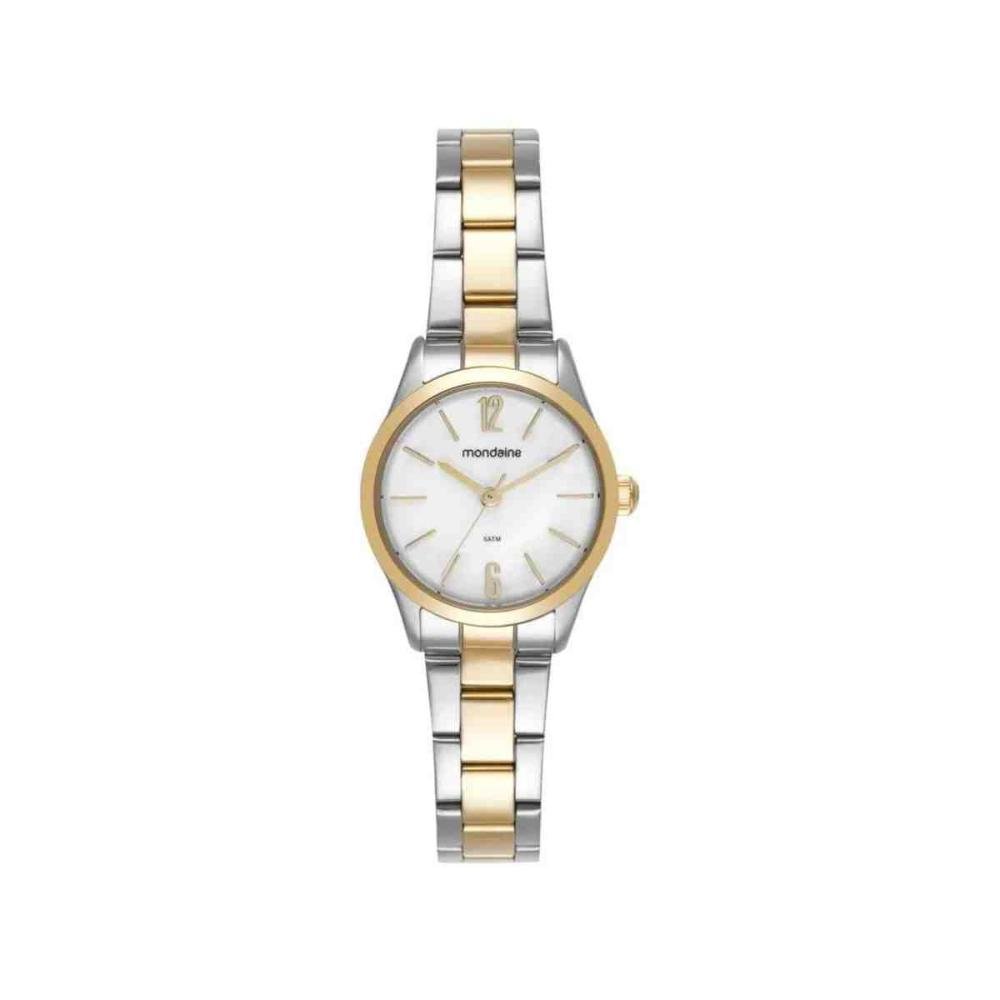 Relógio Mondaine Casual Bicolor Feminino 99823LPMVBE3
