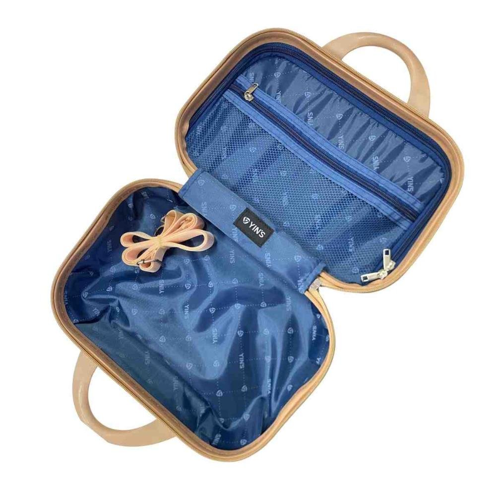 Frasqueira Yins Champagne M YS21248CH-M Bege 5
