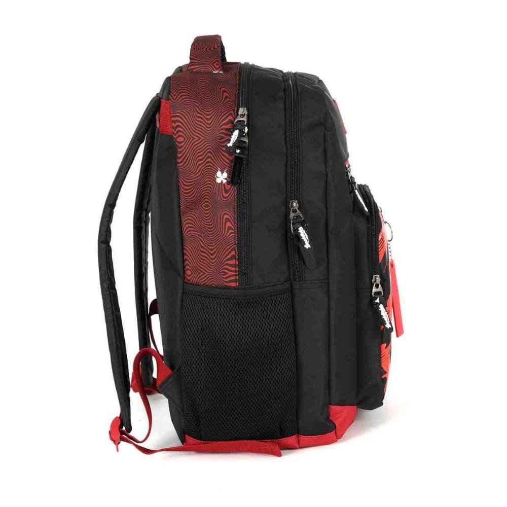 Mochila Escolar Juvenil UP4YOU Enaldinho Vermelha MS49455UP0400UN Preto 4
