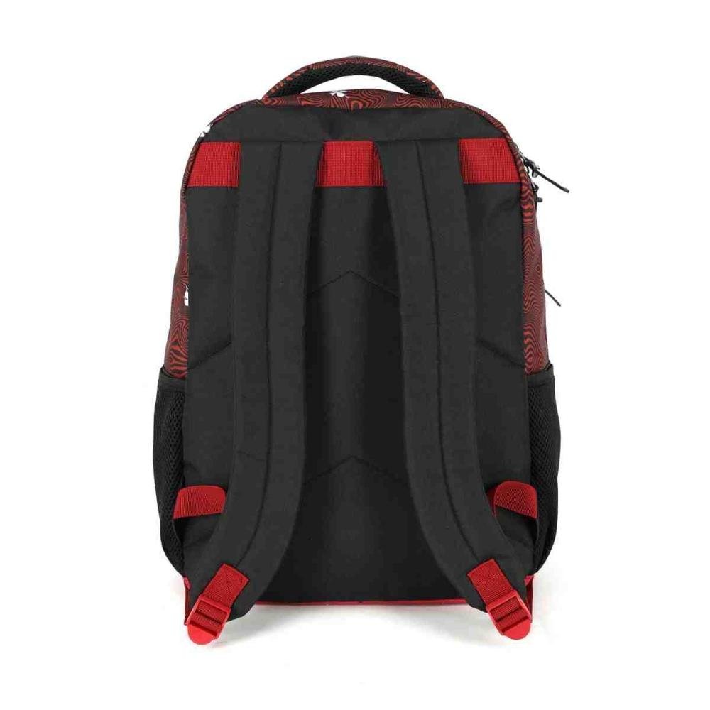 Mochila Escolar Juvenil UP4YOU Enaldinho Vermelha MS49455UP0400UN Preto 5