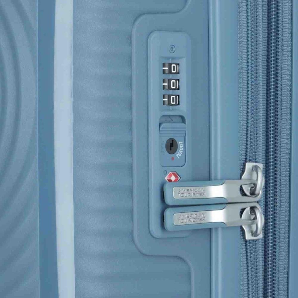 Mala de Viagem American Tourister Curio Extra G Samsonite Azul 86230E6121  U  Azul 9