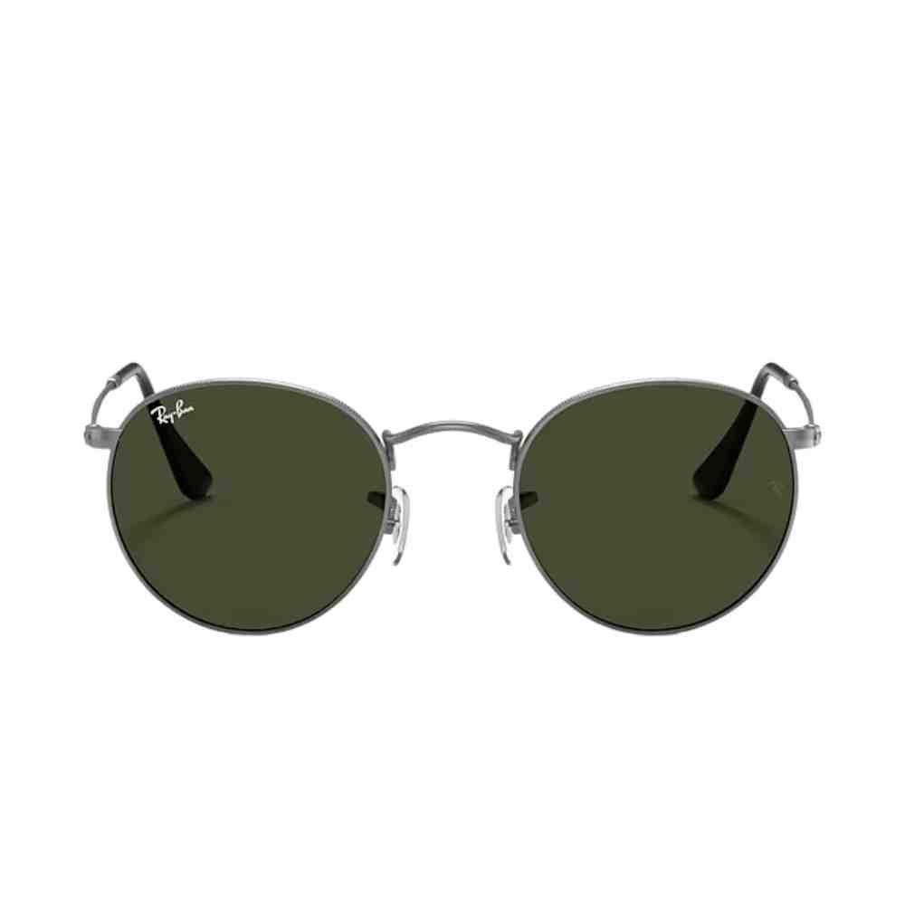 Óculos de Sol Ray-Ban Round Metal Chumbo 0RB3447L029 53