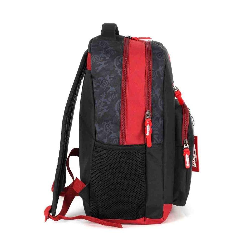 Mochila Escolar Juvenil UP4YOU Enaldinho Preta MS49455UP0600UN Preto 5