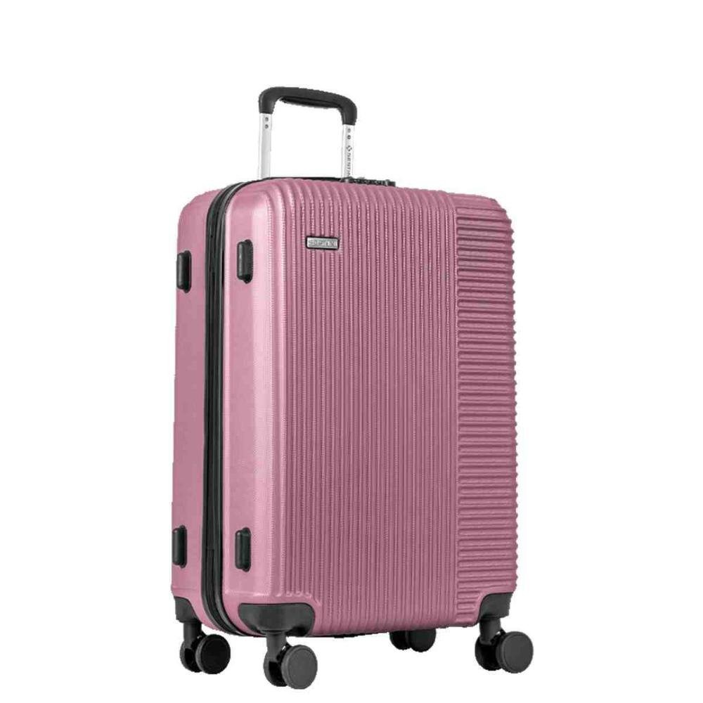Mala de Viagem Sestini Classy 2 Média Rosé 041135-61 Rosa 2