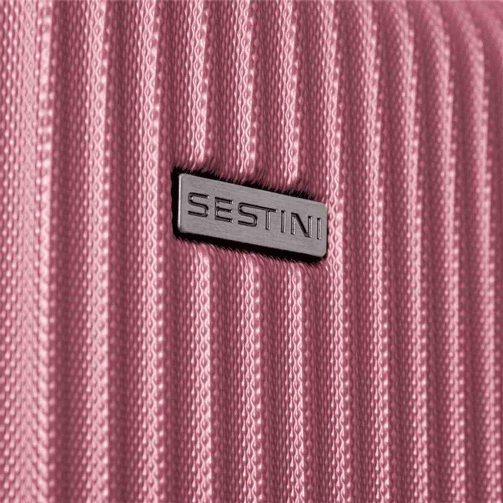 Mala de Viagem Sestini Classy 2 Média Rosé 041135-61 Rosa 9