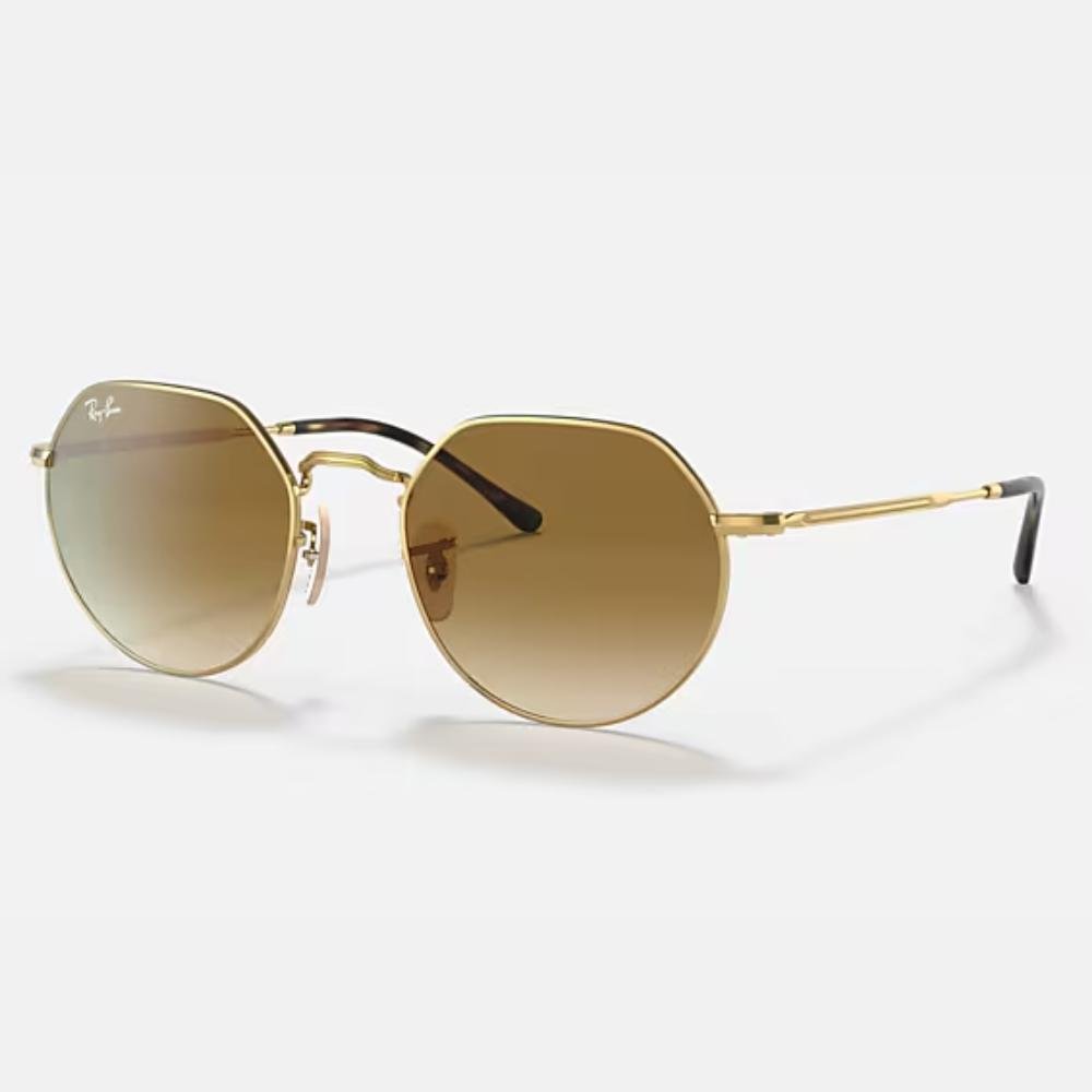 Óculos de Sol Ray-Ban Jack Dourado-Arista 0RB3565 001/5153 Dourado 2