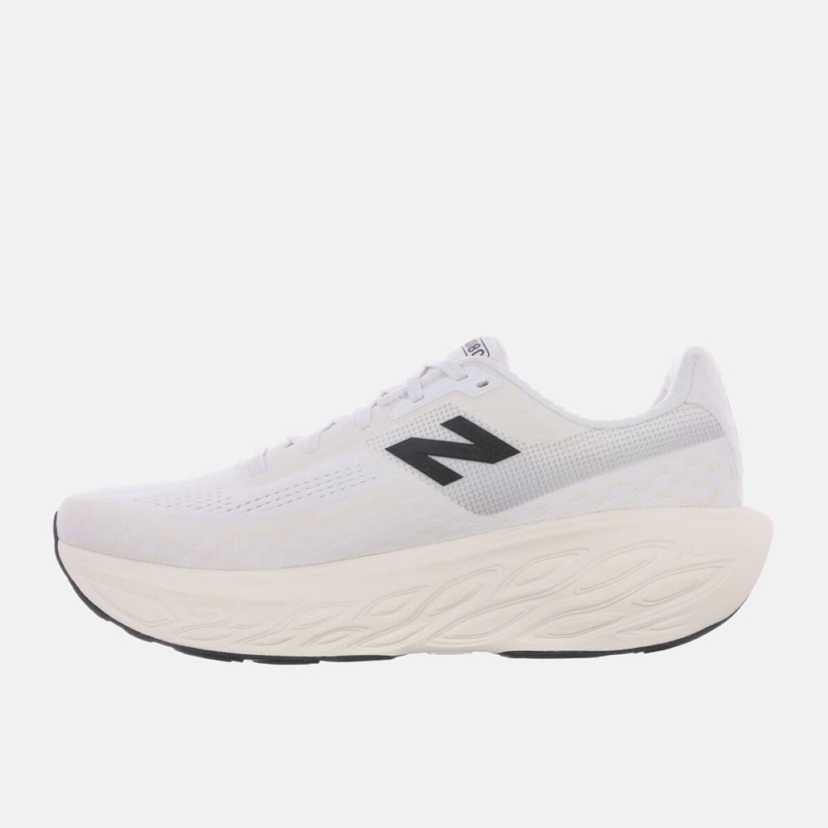 Tênis New Balance Fresh Foam 1080 v14 Masculino Branco/Verde 4
