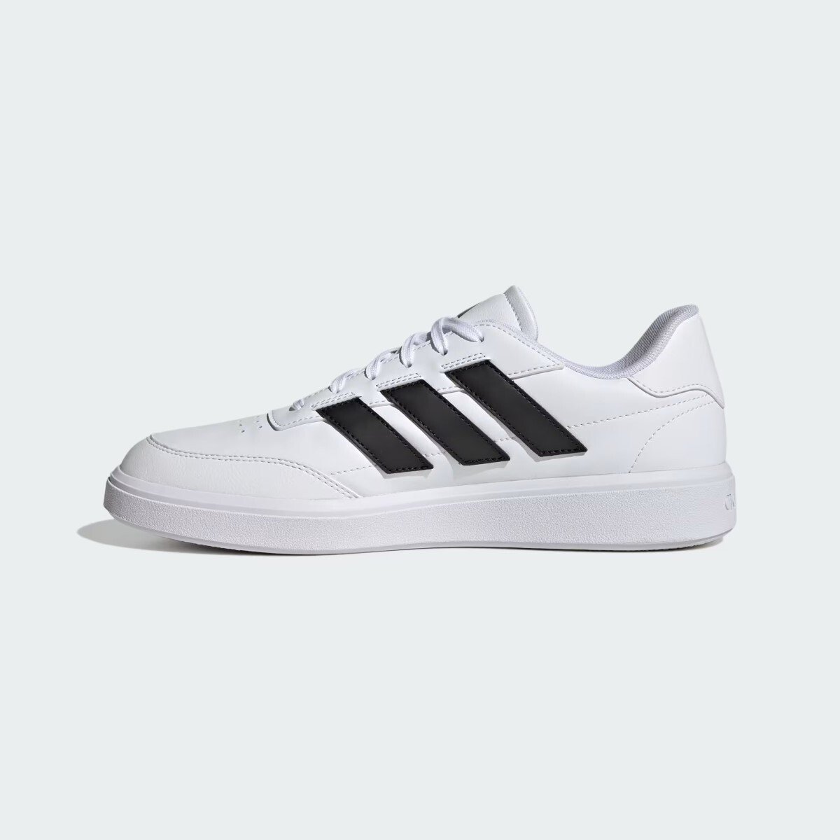Tênis Adidas Casual Courtblock Unissex Branco/Preto 2