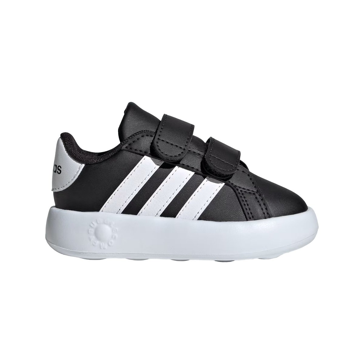 Tênis Adidas Grand Court 2.0 Infantil Preto/Branco 1