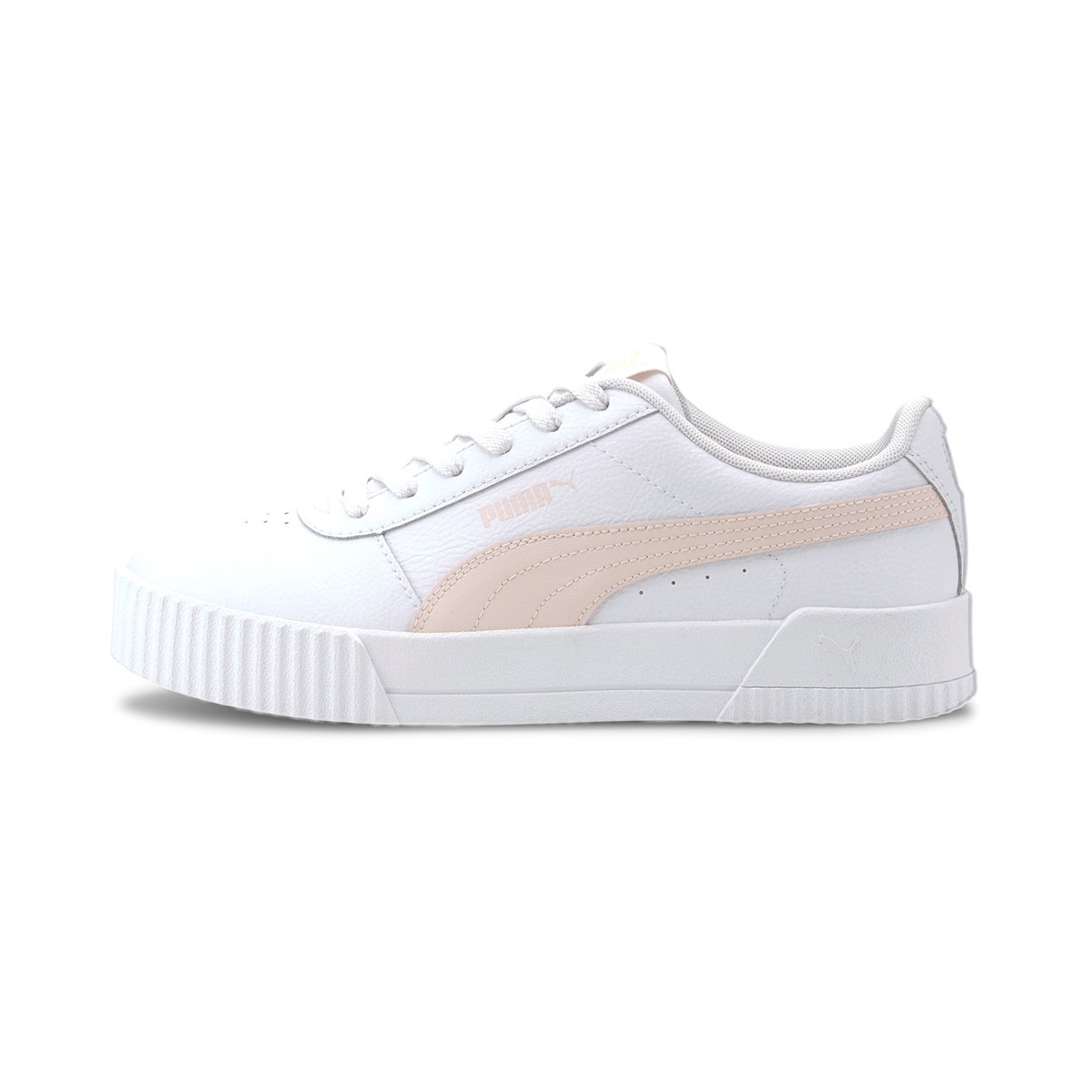 Tênis Puma Carina Feminino Branco/Rosa 2