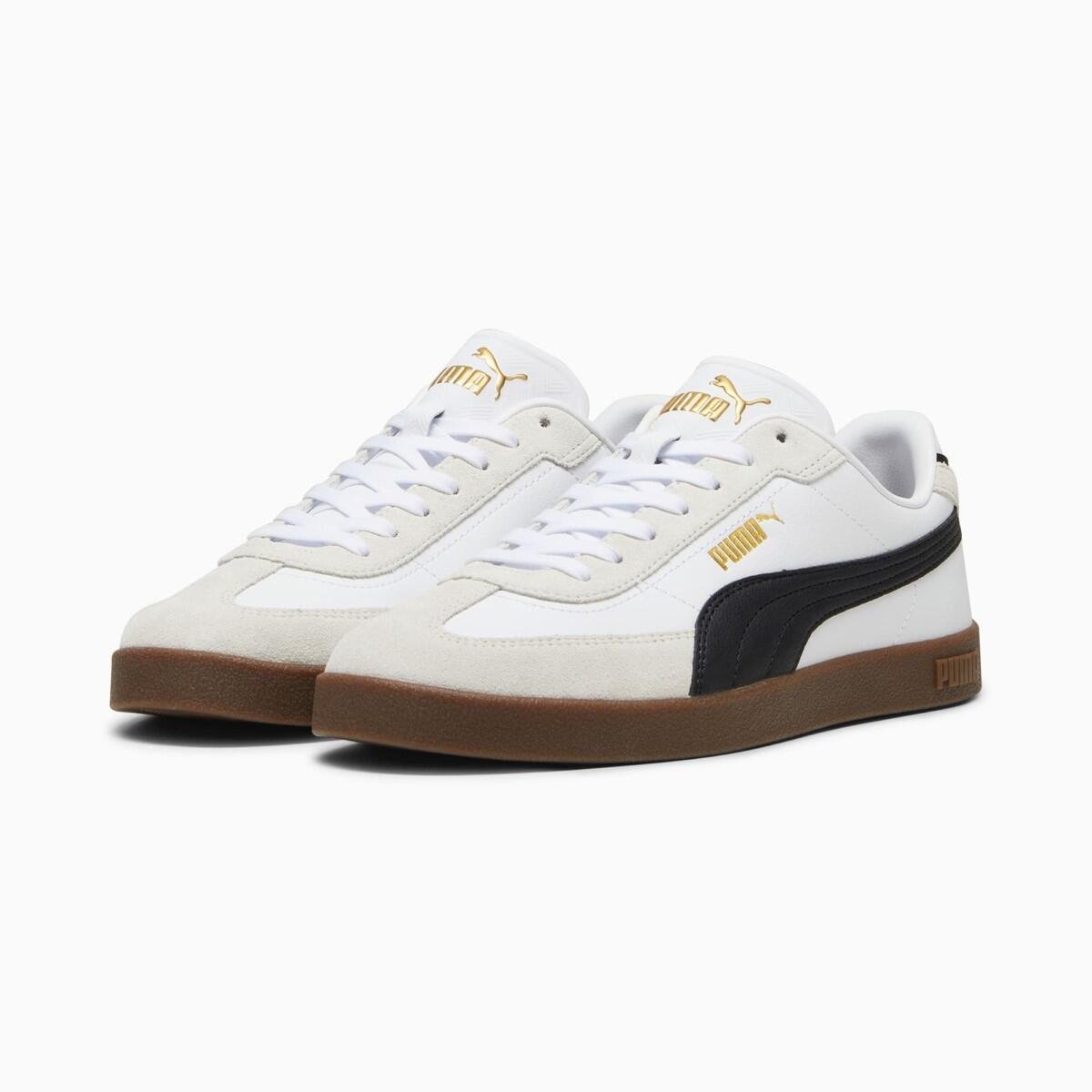 Tênis Puma Club II Era Unissex Branco/Preto 5