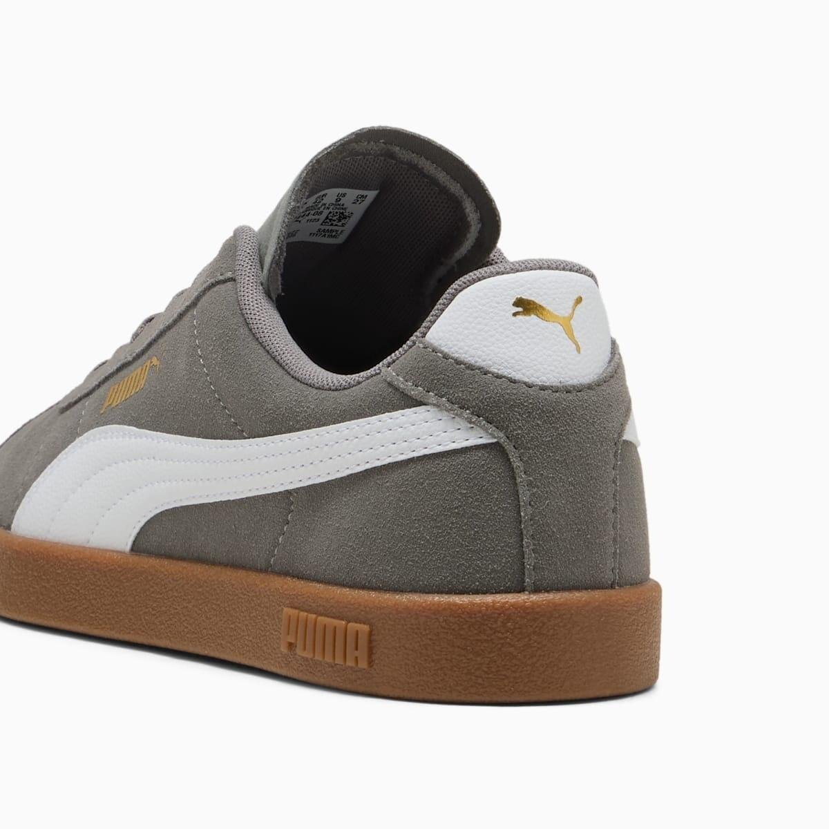 Tênis Puma Club II Unissex Cinza/Branco 3