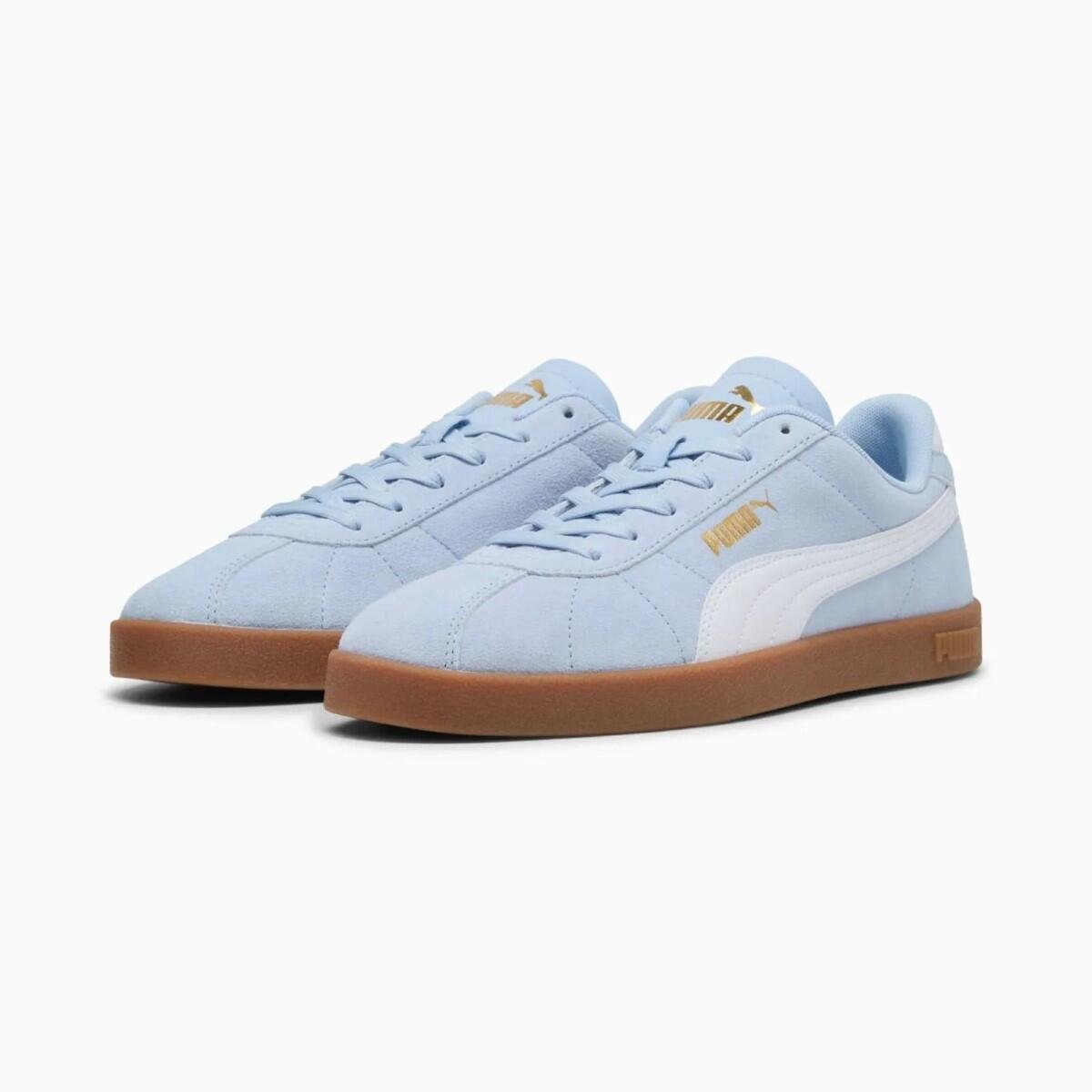 Tênis Puma Club II Feminino Azul/Branco 4