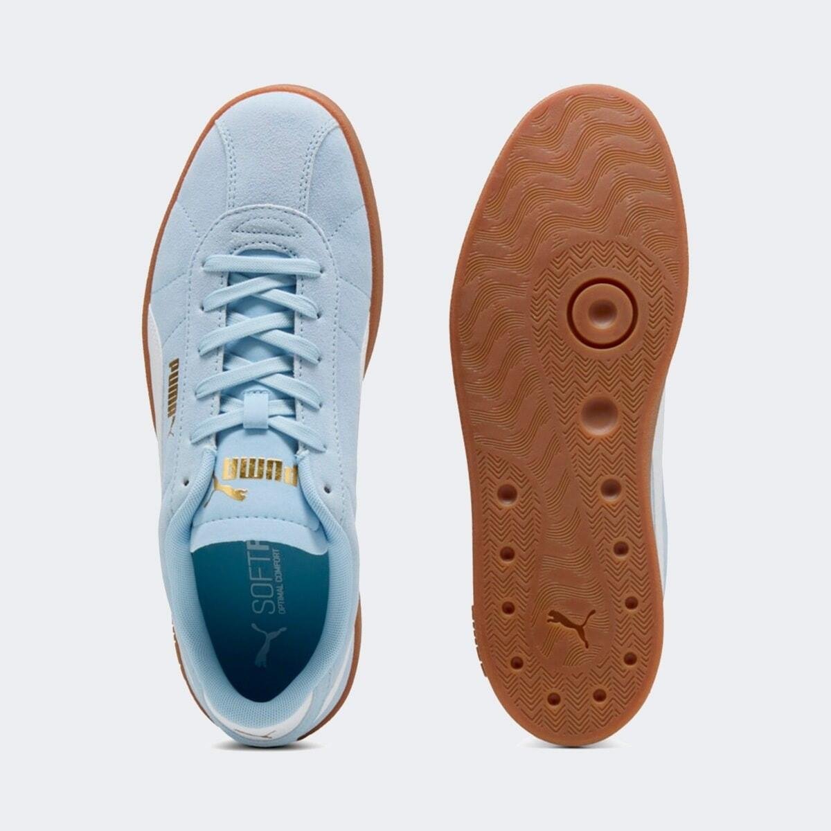 Tênis Puma Club II Feminino Azul/Branco 3