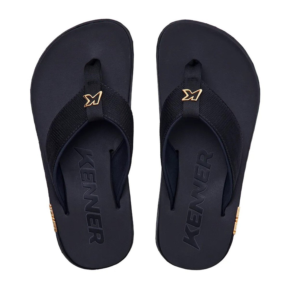 Chinelo Sandália Kenner Kivah Masculino Preto 3