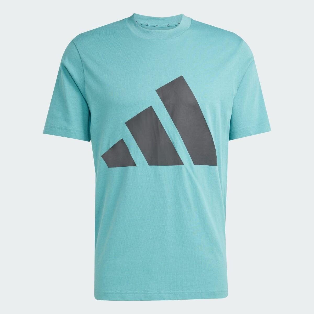 Camiseta Adidas Essentials Big Logo Masculina Verde Claro 4