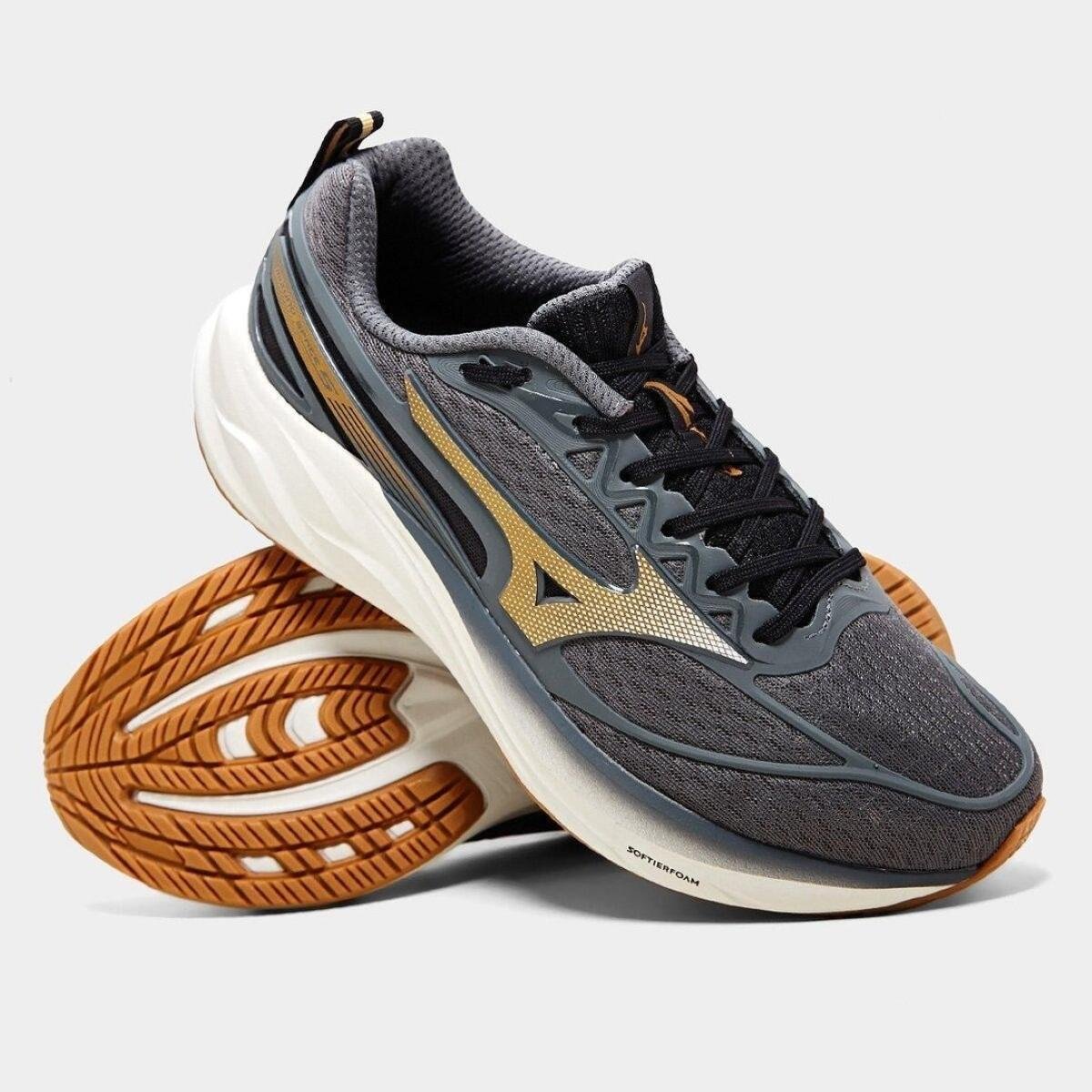 Tênis Mizuno Space 5 Masculino Chumbo 3