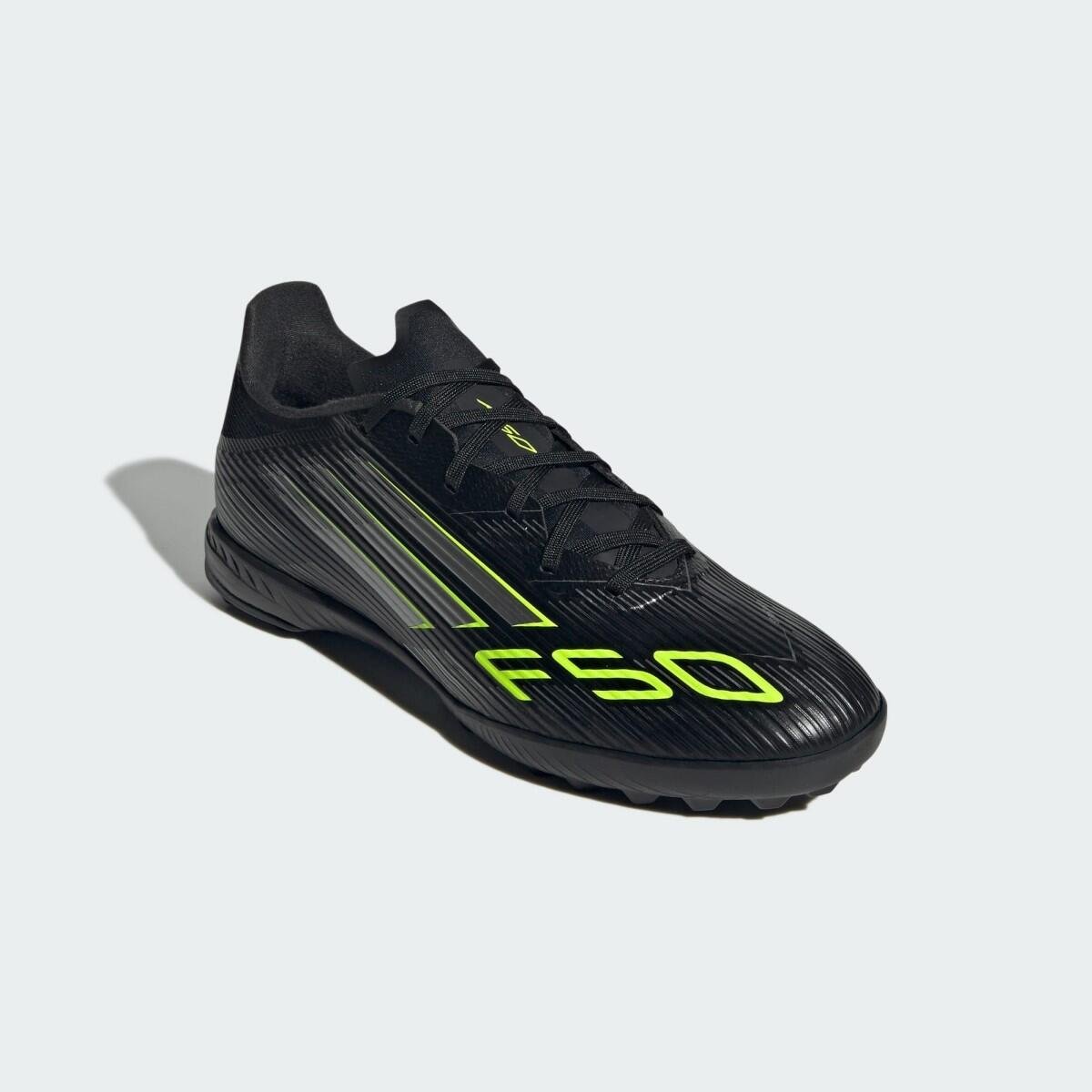 Chuteira Society Adidas F50 League TF Preto/Prata
