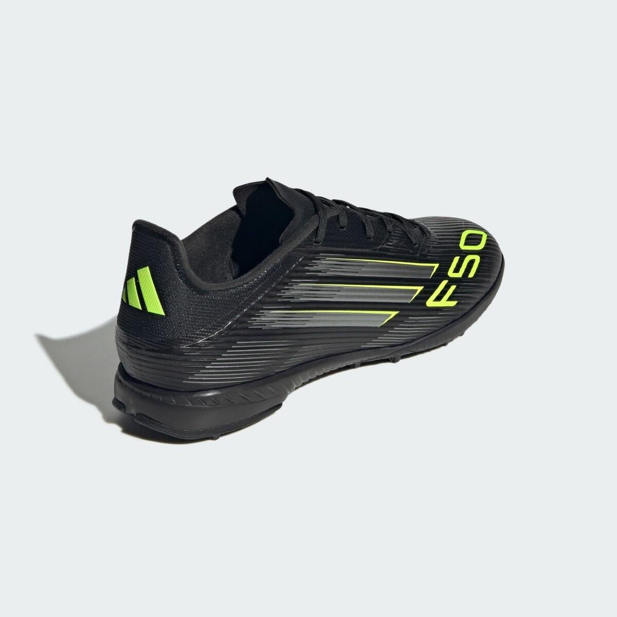 Chuteira Society Adidas F50 League TF Preto/Prata 5