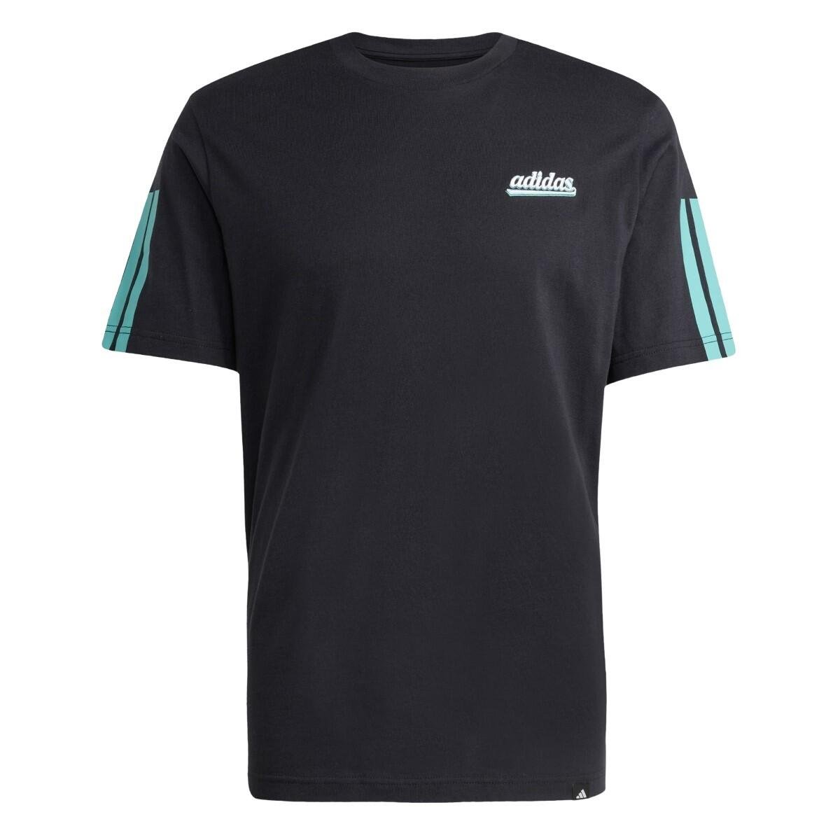 Camiseta Adidas Gráfica Script Tee Masculina