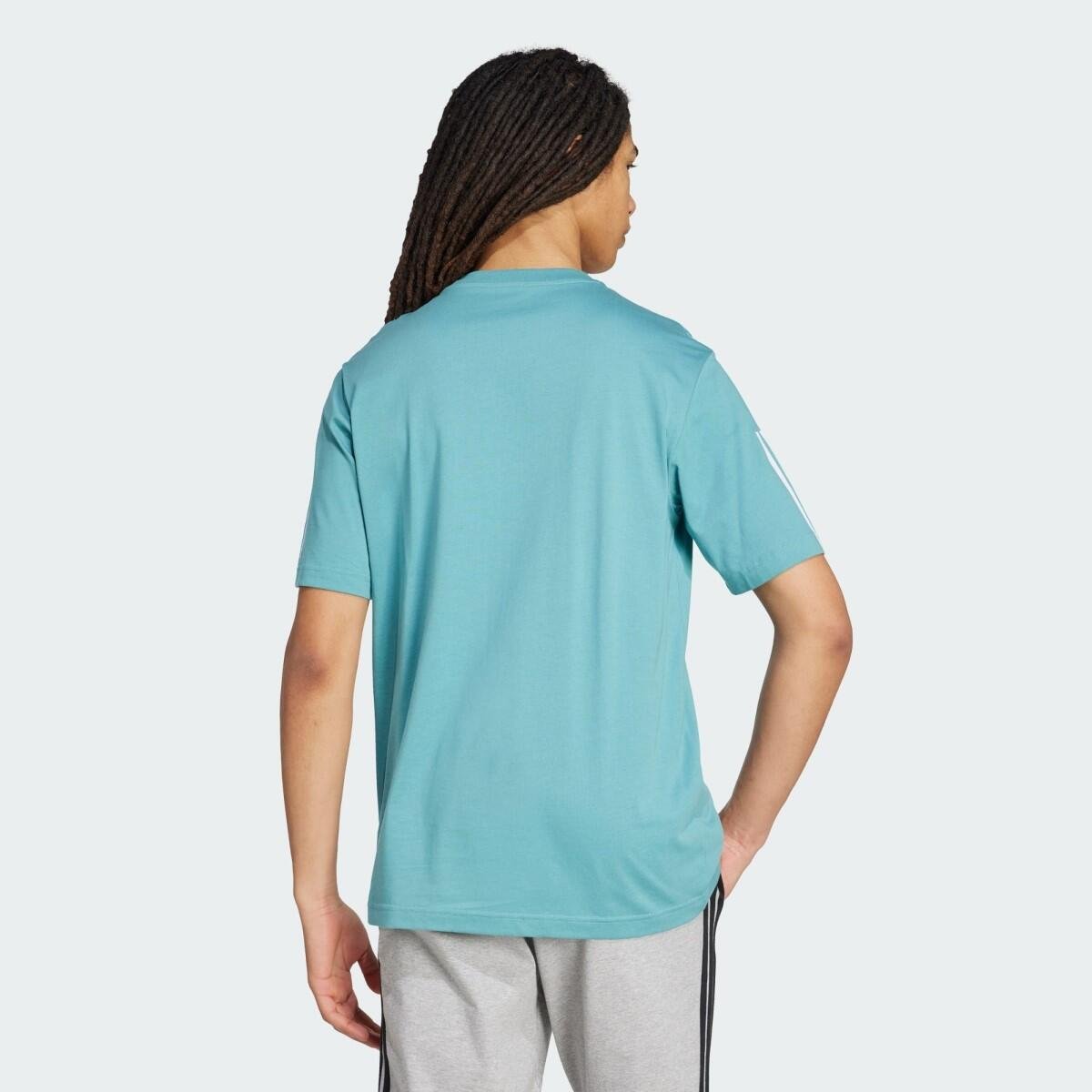 Camiseta Adidas Gráfica Script Tee Masculina Verde 3