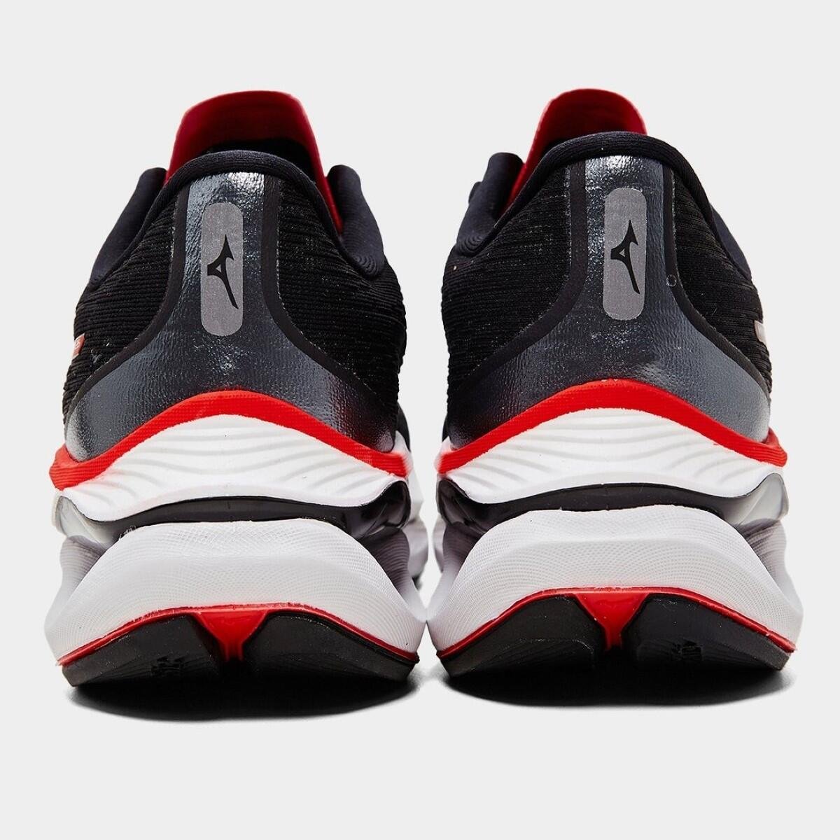 Tênis Mizuno Wave Creation 26 Masculino Preto/Vermelho 3