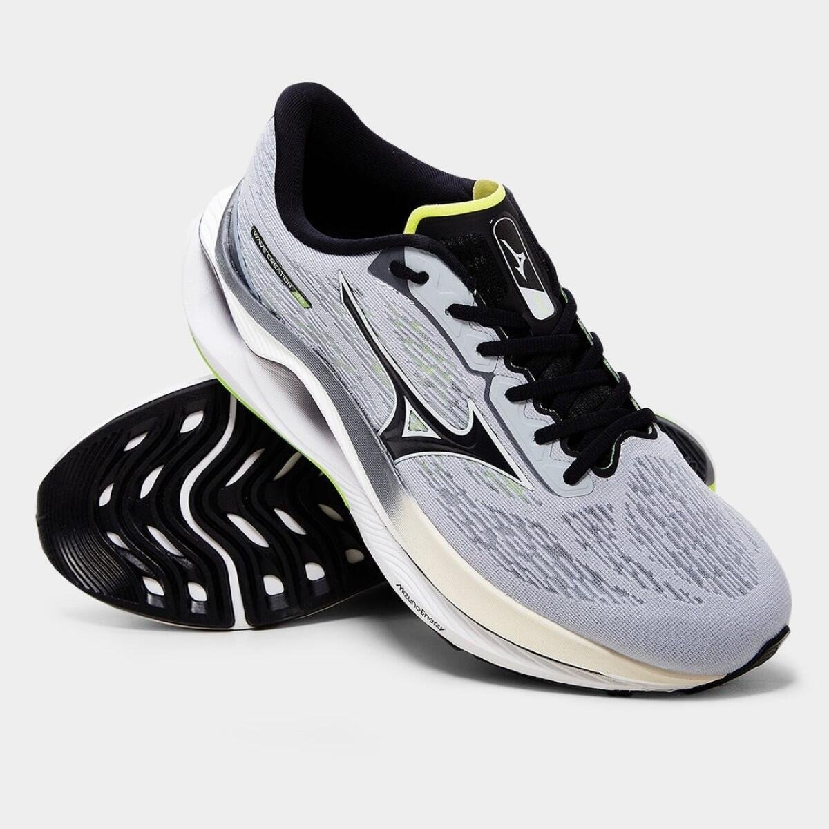 Tênis Mizuno Wave Creation 26 Masculino Cinza/Preto 2