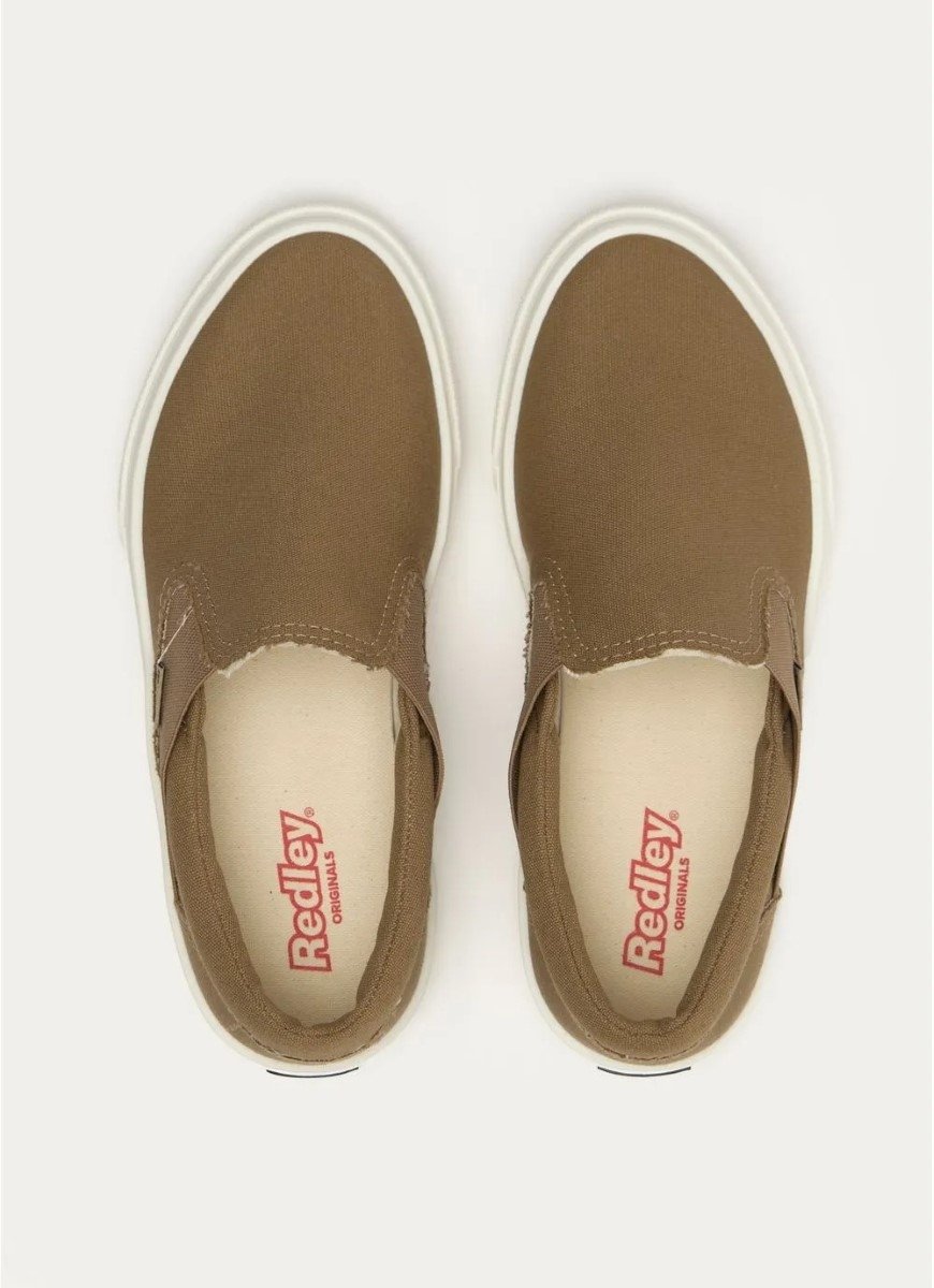 Tênis Redley Slip On Originals Sem Cadarço Masculino Marrom 4