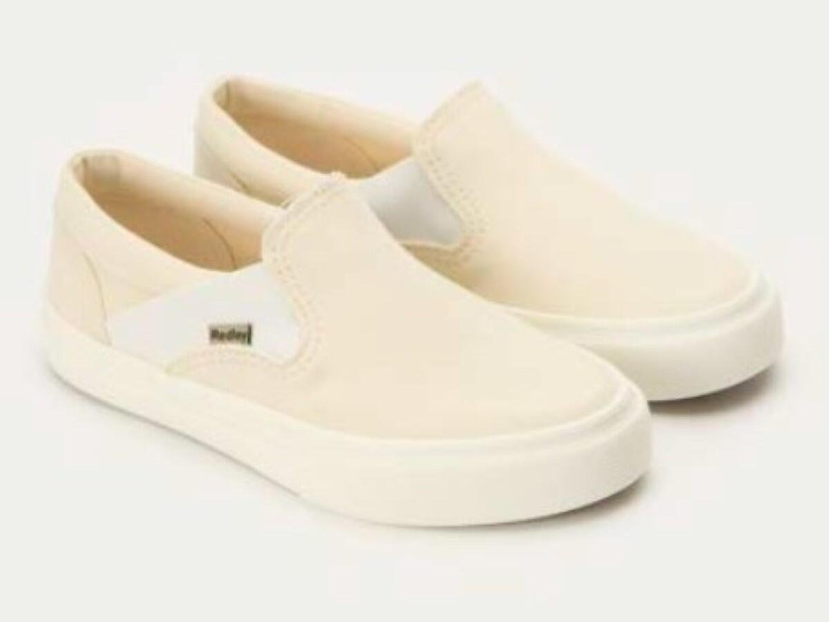 Tênis Redley Slip On Originals Sem Cadarço Masculino Off White 2