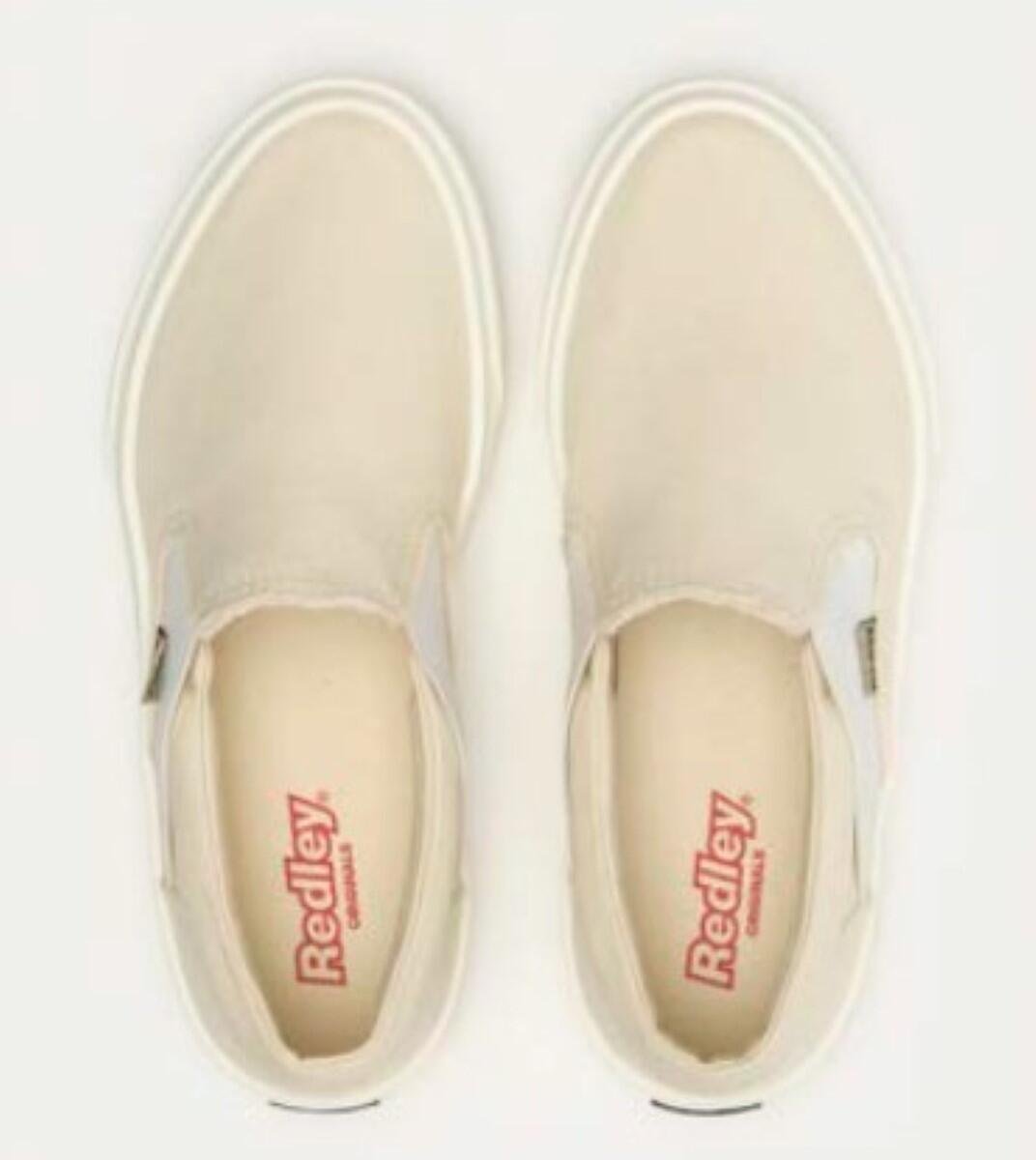 Tênis Redley Slip On Originals Sem Cadarço Masculino Off White 4