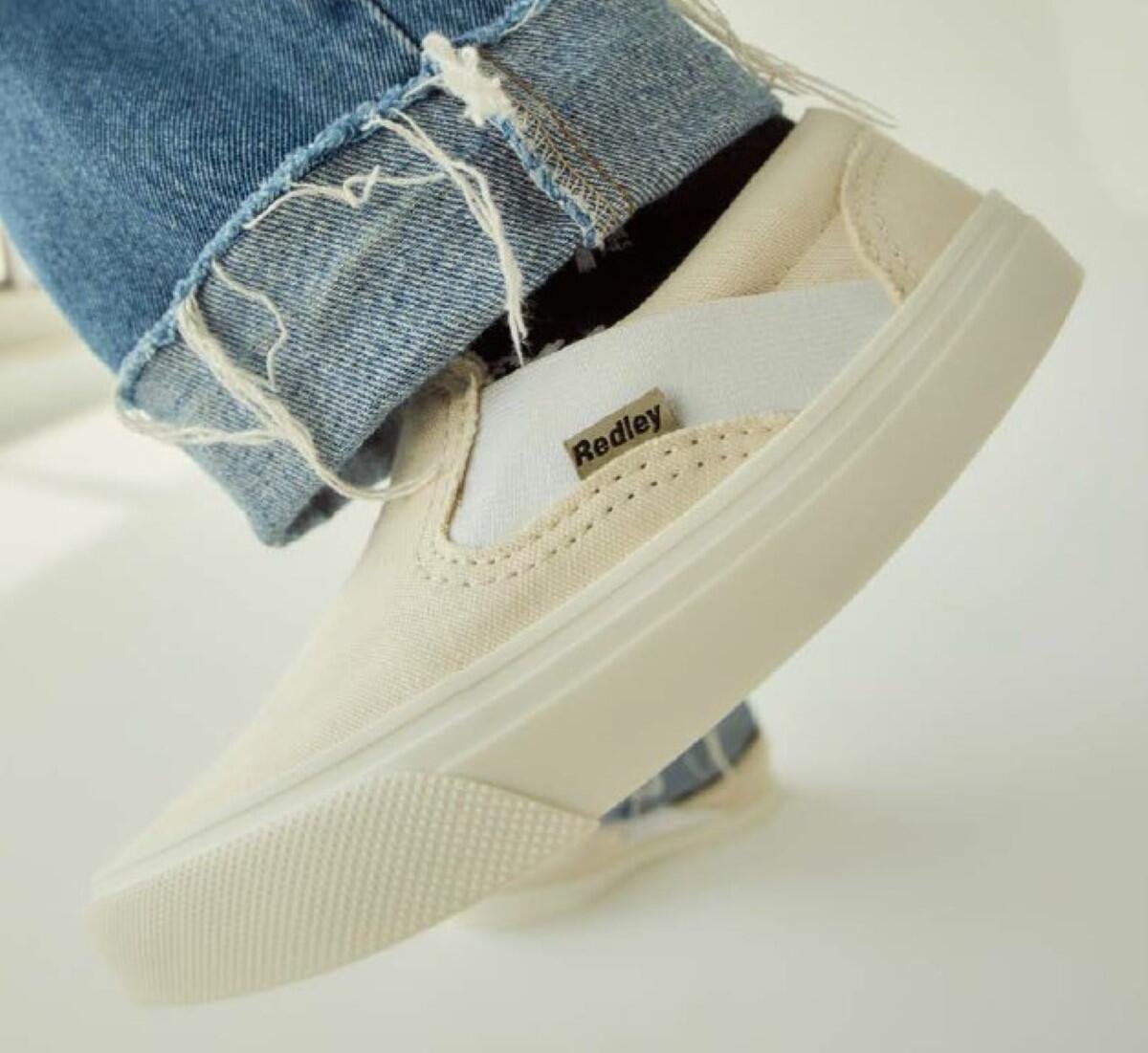 Tênis Redley Slip On Originals Sem Cadarço Masculino Off White 6