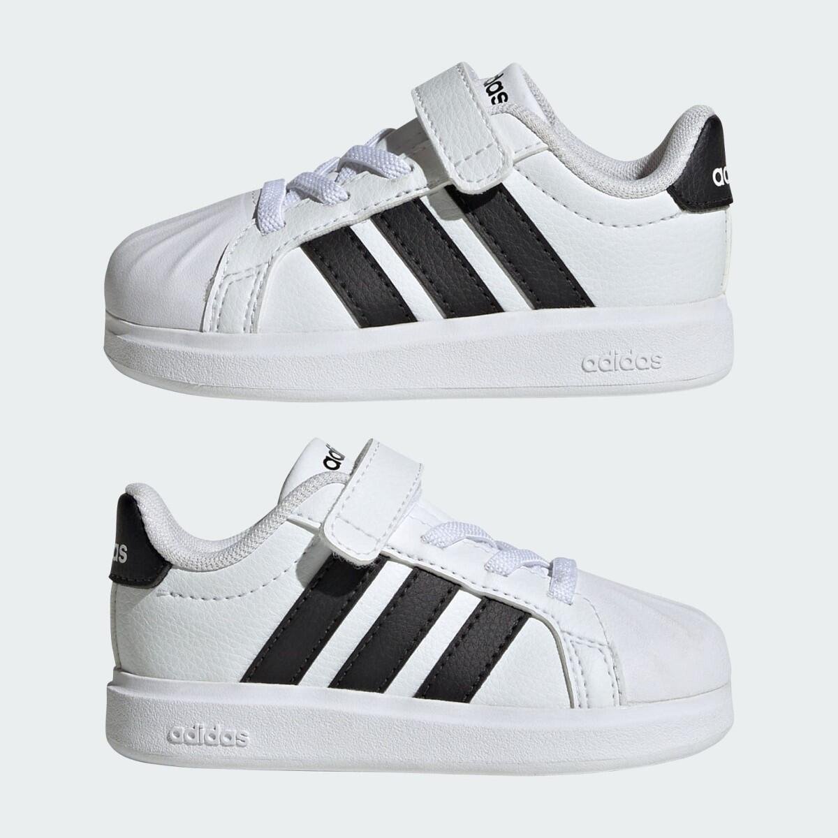 Tênis Adidas Street Talk Infantil Branco 6