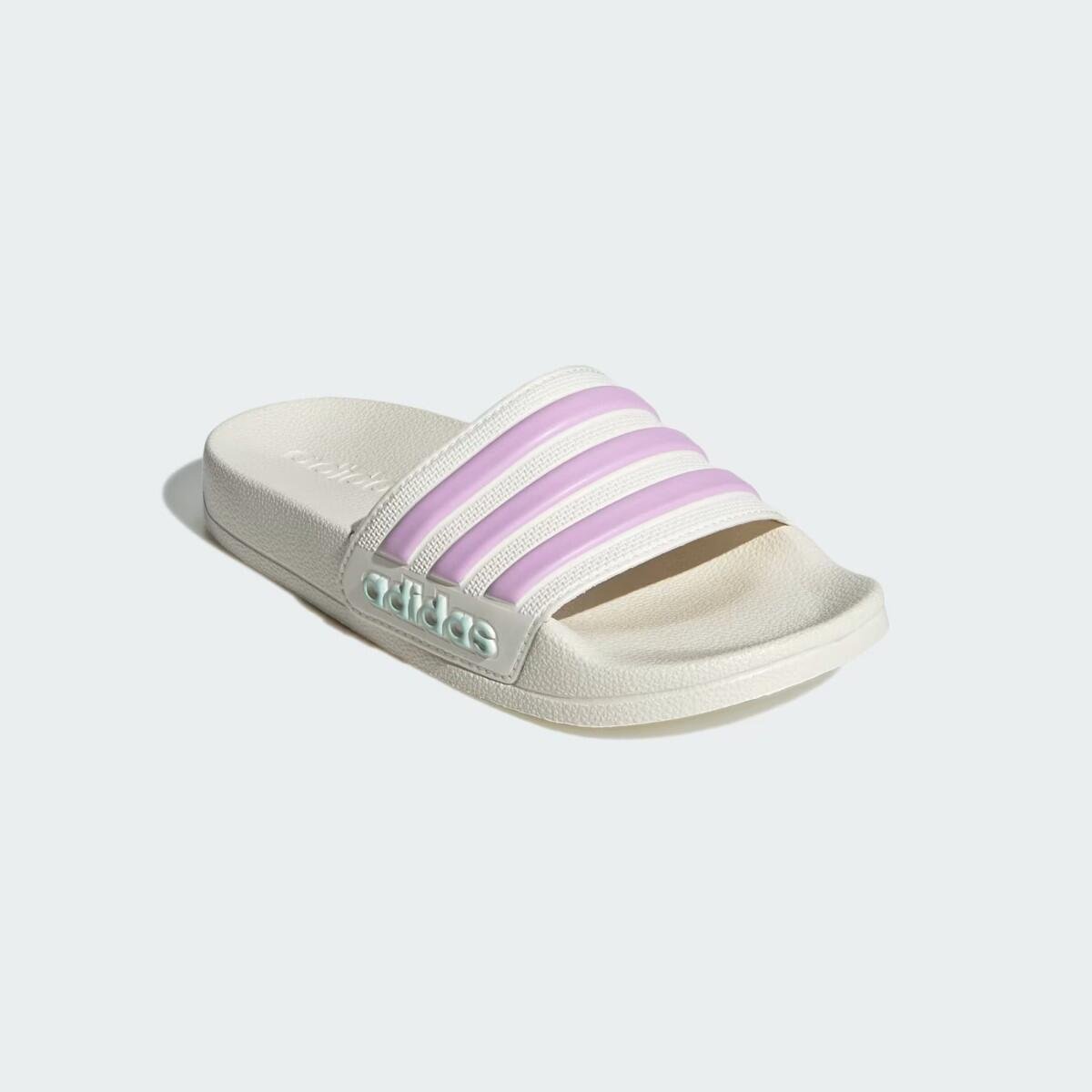 Chinelo Slide Adidas Adilette Aqua Kids Infantil Bege 2