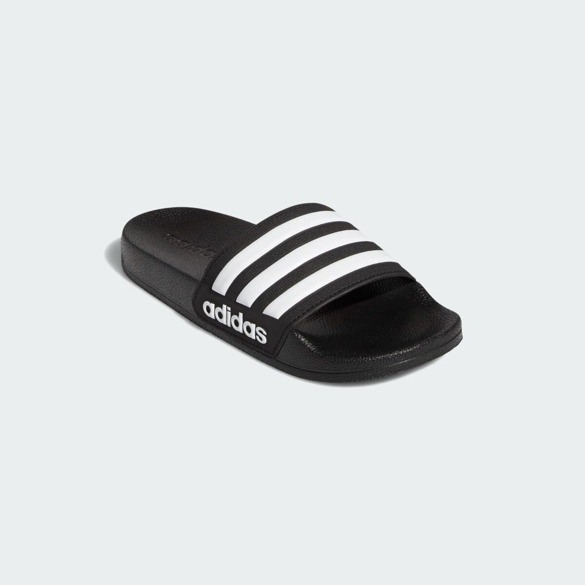 Chinelo Slide Adidas Adilette Shower Kids Infantil Preto 4
