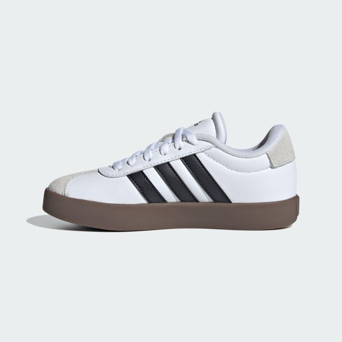 Tênis Adidas VL Court Kids Infantil Branco 6