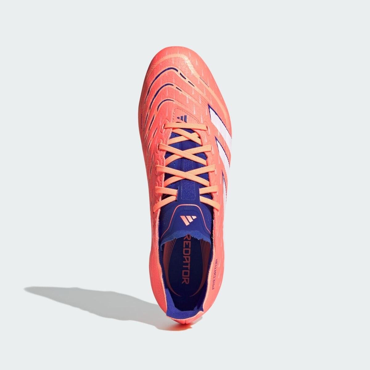 Chuteira Campo Adidas Predator League FG Salmão 5
