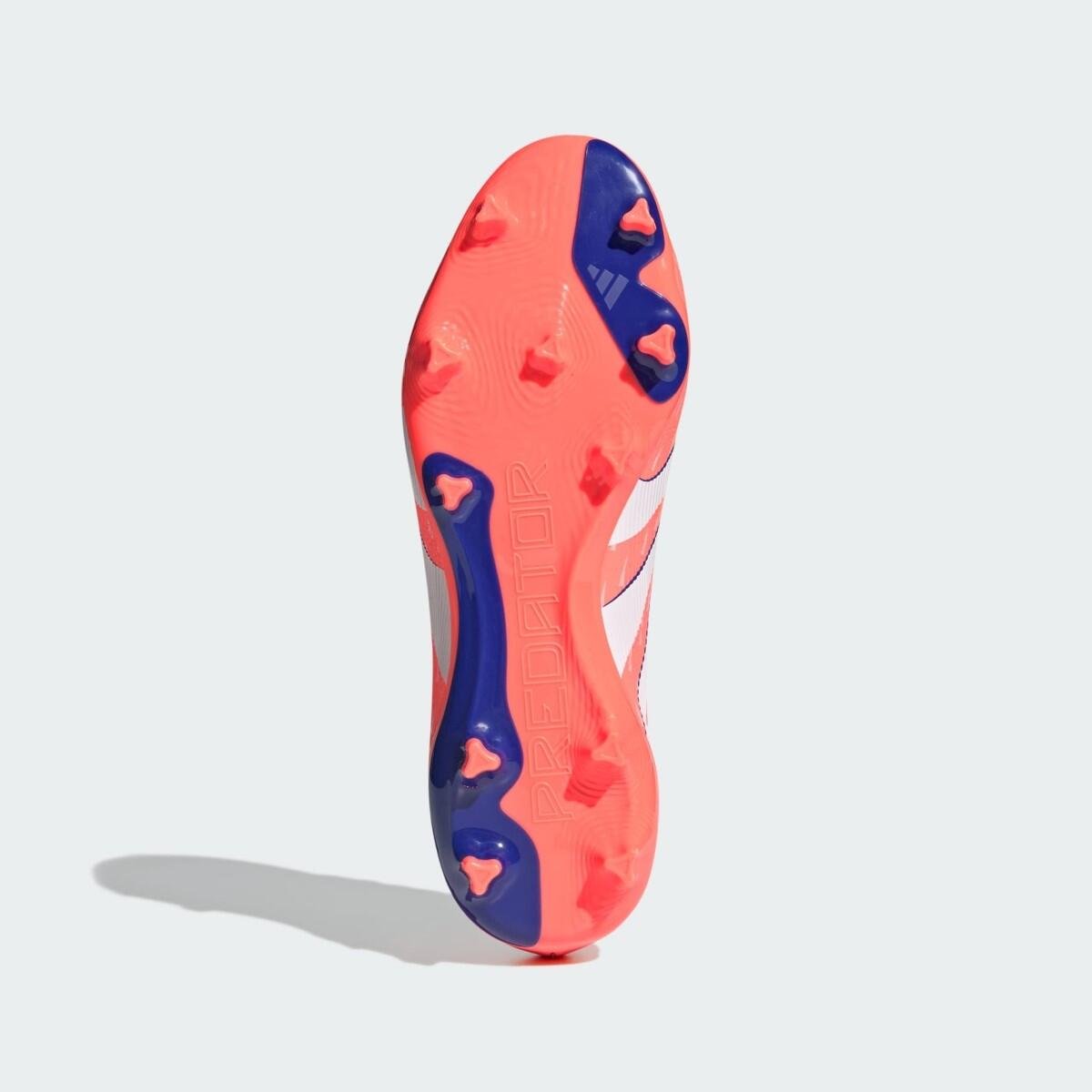 Chuteira Campo Adidas Predator League FG Salmão 6